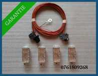 Set 4 Lampi Lumini Picioare Footwell OEM cu halogen VW AUDI SKODA SEAT