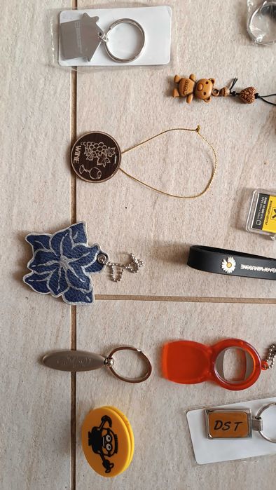 цветен ключодържател Мини Маус Миньон къщичка Pringles зебра коте