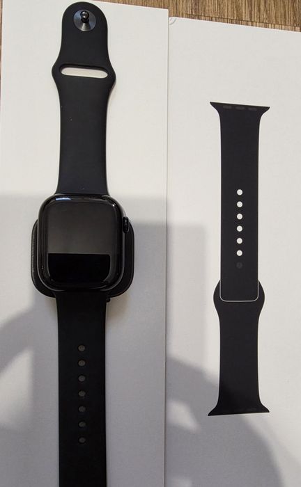 Apple watch 10, 42mm, jet black, GPS, garanție oficiala 08.26, ca nou