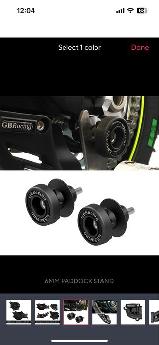 Paddock Stand 6MM GB Racing