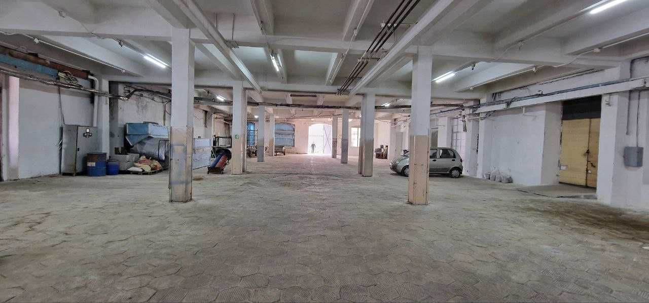 Бадамзар промзона Юнусабад склад 1100 м² потолки 4 м въезд для машин