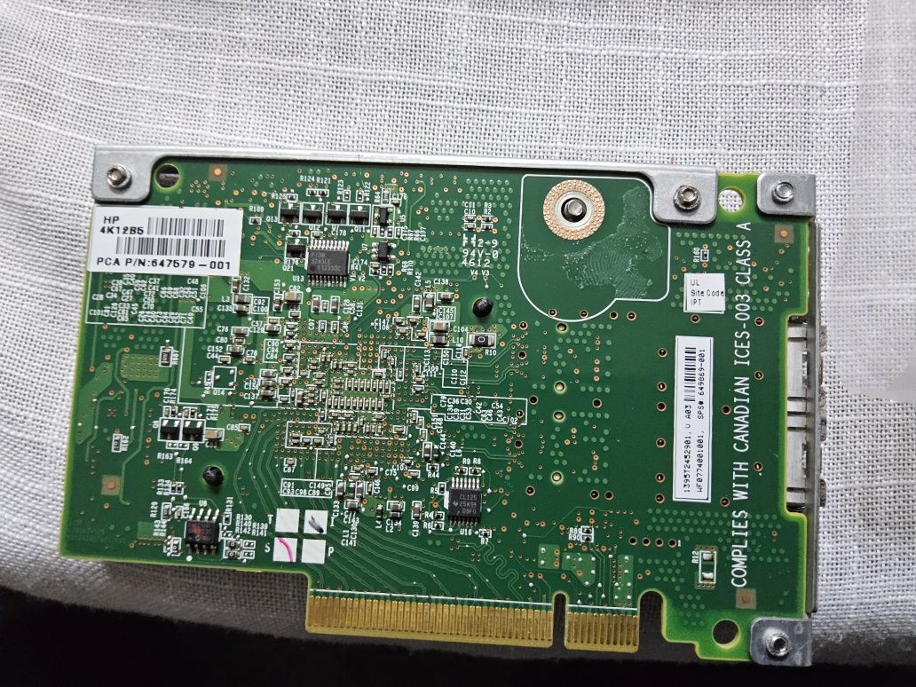 HP FLR placa retea 10 GBe