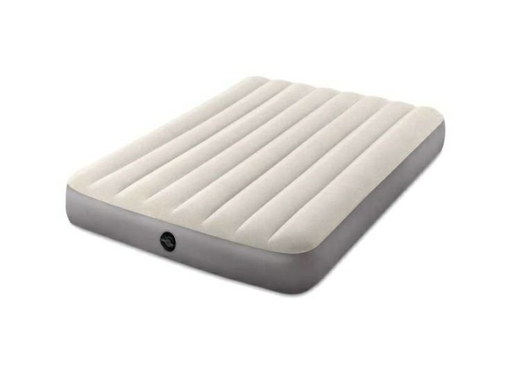 Pat saltea gonflabil Full Deluxe 191x137x25 cm - Intex