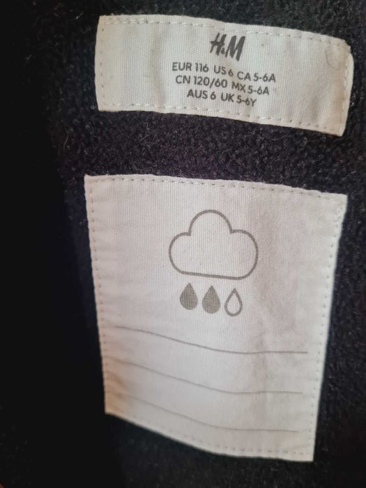 Детско яке, полар, елече за момче H&M - размер 110-116 (4-6 години)