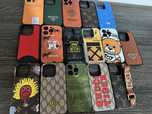 Husa Gucci LV OffWhite Hermes Louboutin - iPhone 15 Pro Max / 15 PRO