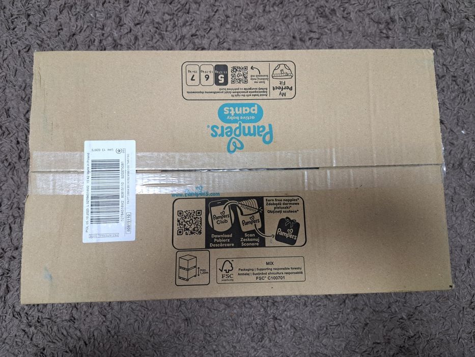 Pampers pants nr. 5