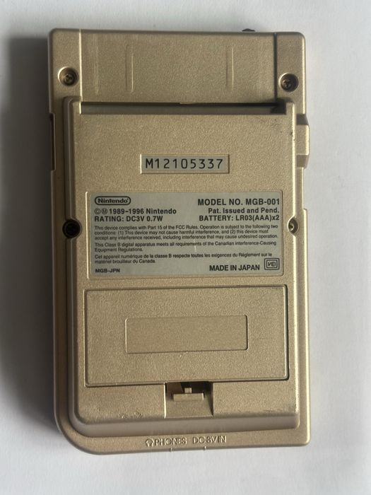 Joc Nintendo gameboy pocket gold
