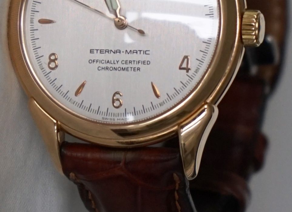 Ceas aur 18k Eterna-Matic 1948 Grand Date Chronometer