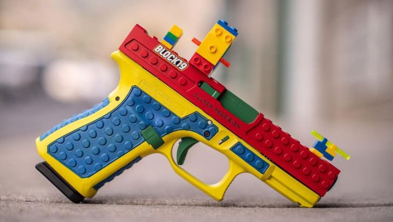 Pistol lego pentru copii
