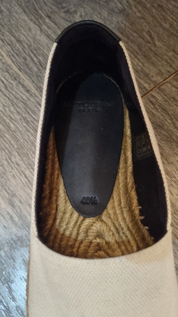 Espadrile Saint Laurent