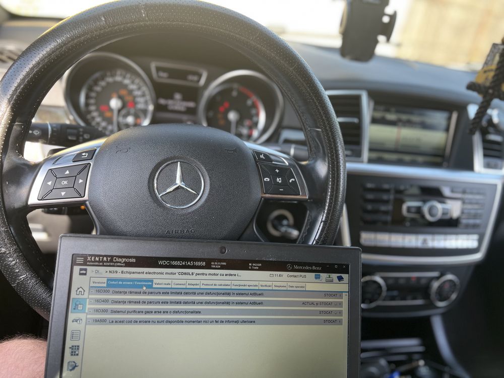 Diagnoza camioane autoturisme mercedes cu tester star xentry dedicat