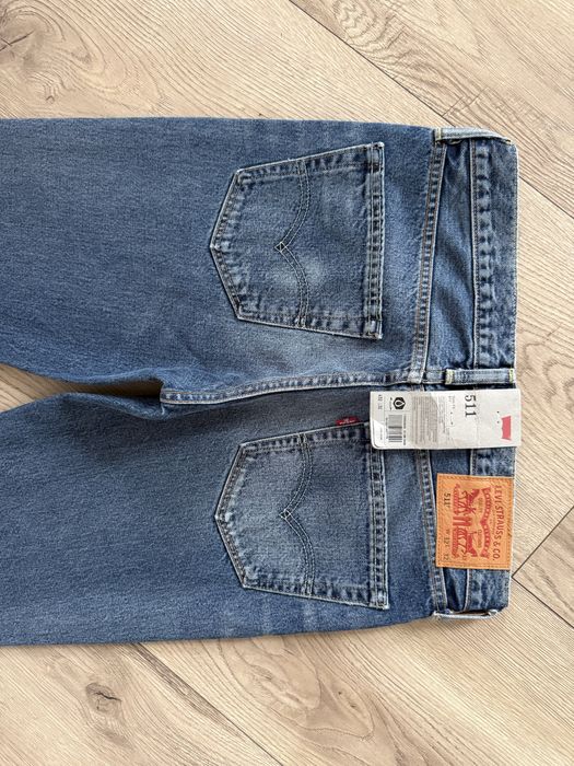 Blugi LEVIS 511 Slim Albastru Barbati | Marime 32 x 32 (Talie 85 cm)