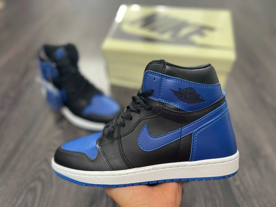 Adidasi Nike AIR Jordan 1 Royal High l Produs NOU