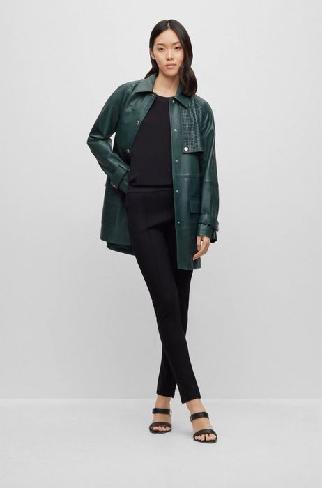 Hugo Boss leggings in Black color дамски клин/панталон