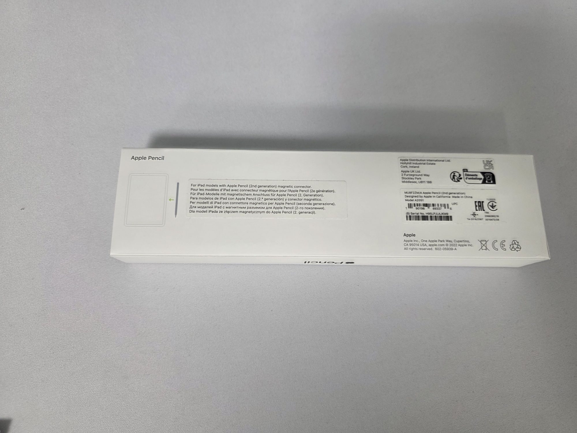 Apple Pencil 2nd gen оригинален