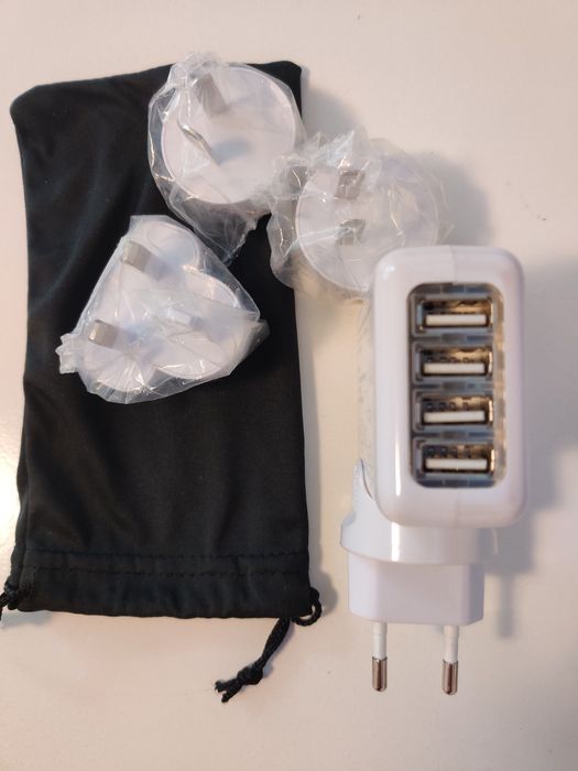 Încărcător USB Vetter Smart Charging Station + adaptor călătorie USB