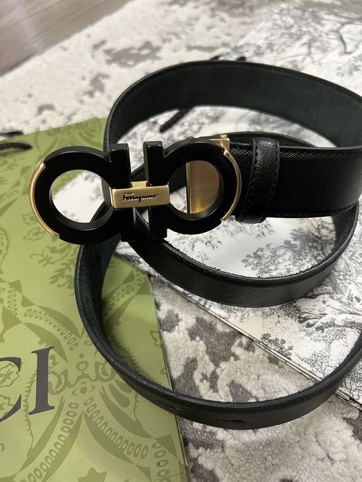 Curea Salvatore Ferragamo -poze reale 100% piele naturală nu ecologică