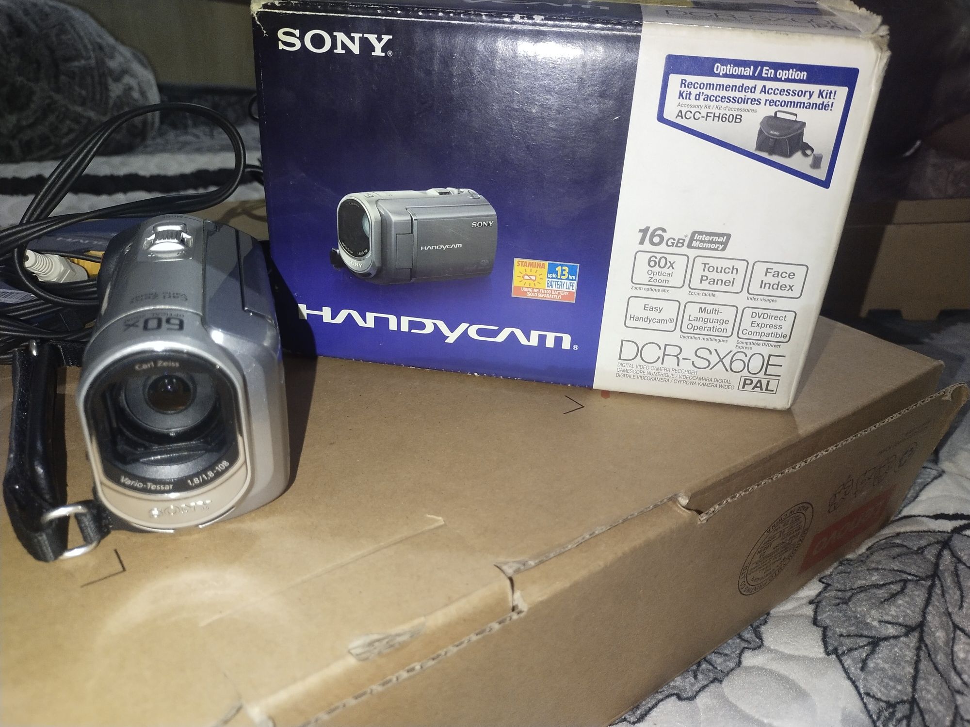Sony DRS-X60 video kerasi