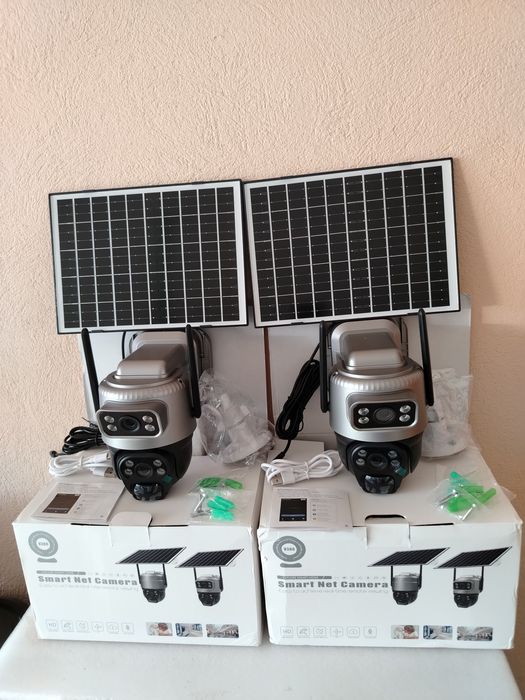Vând două camere supraveghere 4G cu panou solar
