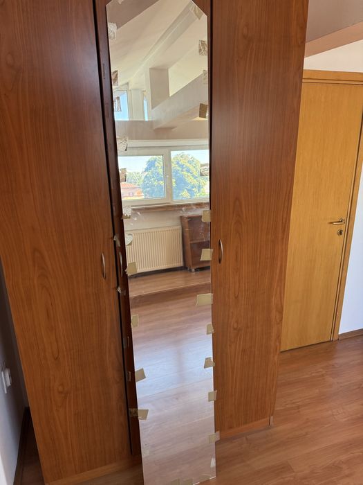 Dulap mare cu oglindă – 120x57x218 cm