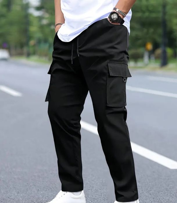 Черен карго панталон