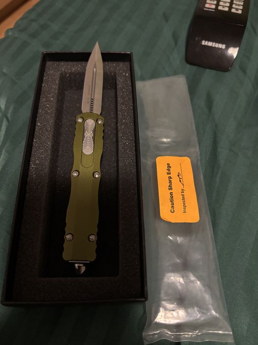 Briceag Microtech od green