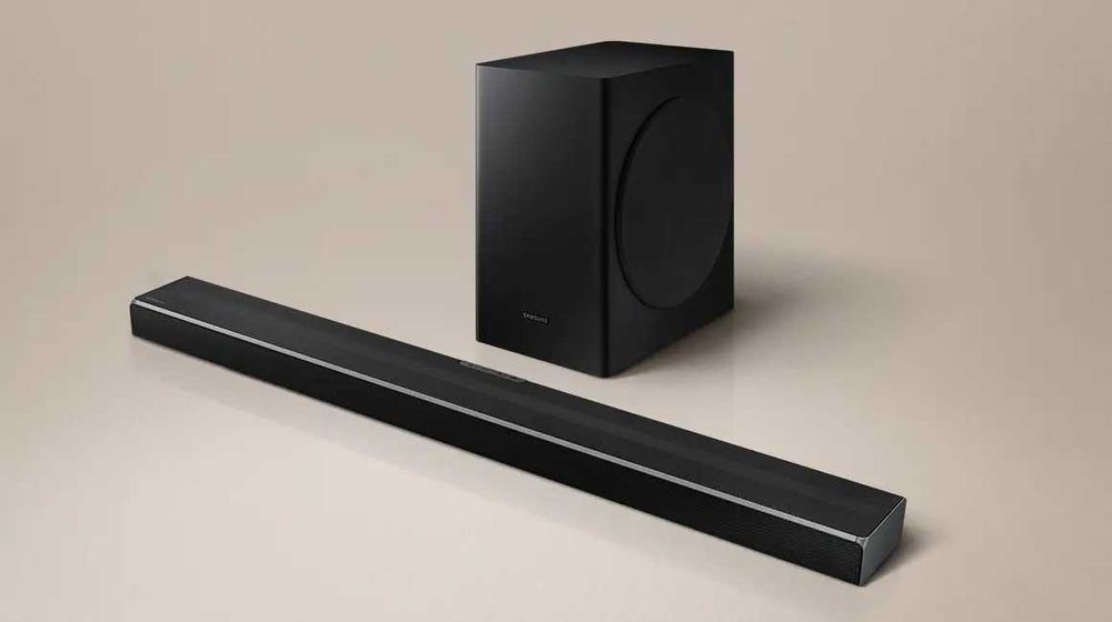 Soundbar Samsung HW-Q60T, 5.1, 360W, Wireless, Dolby, DTS, Negru