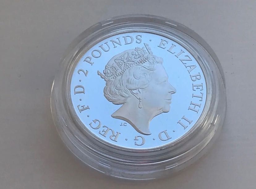 Лъвът на Англия Lion of England Proof Coin 2022