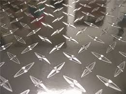 Tabla aluminiu striata Quintet 3x1000x2000mm placa aluminiu inox cupru