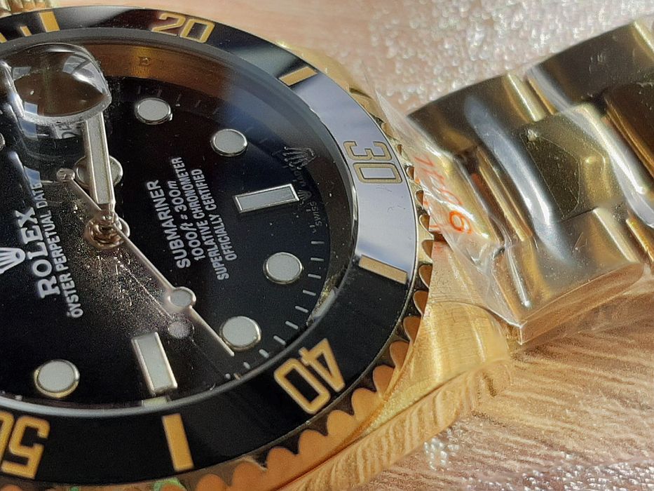Rolex Submariner Жълто злато