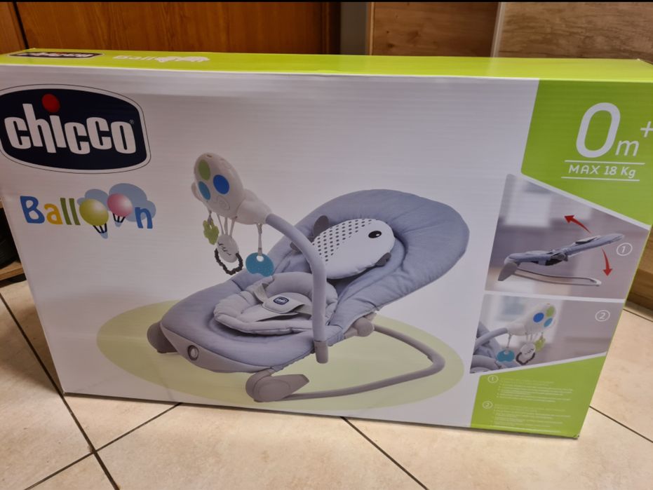 Шезлонг за бебе Chicco+ преносима активна гимнастика