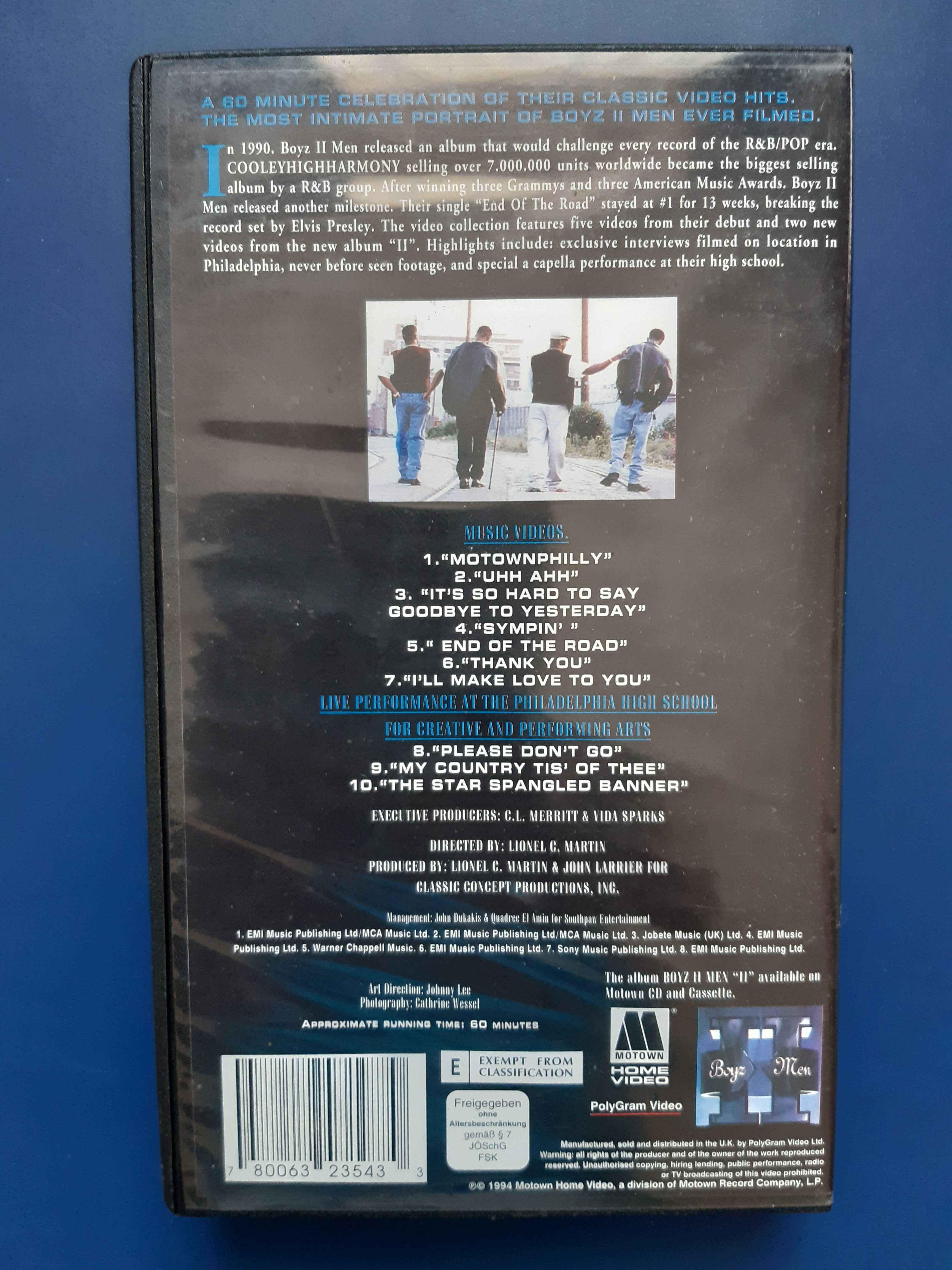 Музикални Видеокасети VHS Michael Jackson / Boyz ll Men / Deep Purple