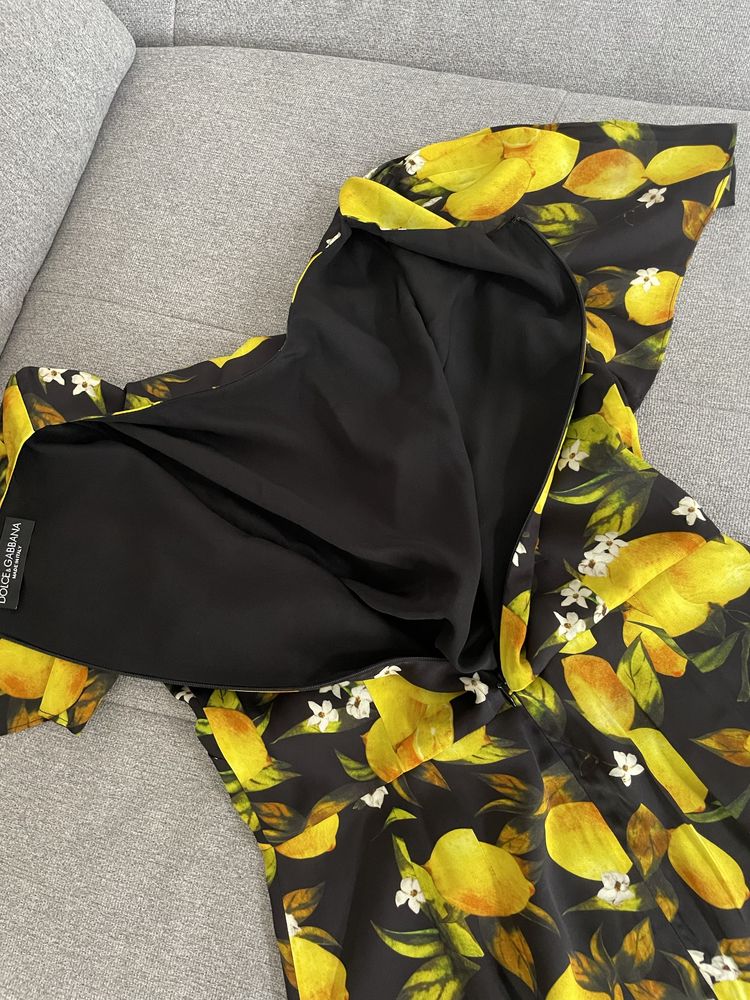 Rochie ocazie DG 100% dublu matase M noua