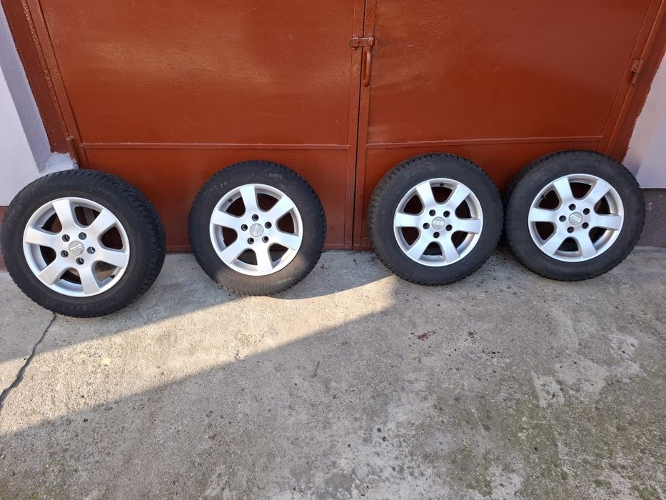 Roti 5x112 Gama Vag ,audi ,Mercedes cu anvelope de iarna 195 65 15