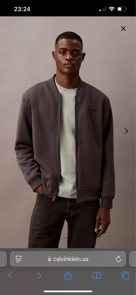 Бомбер calvin klein размер М
