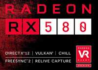 Новая ВИДЕОКАРТА AMD RADEON RX580 8GB (6 месяцев гарантия)"