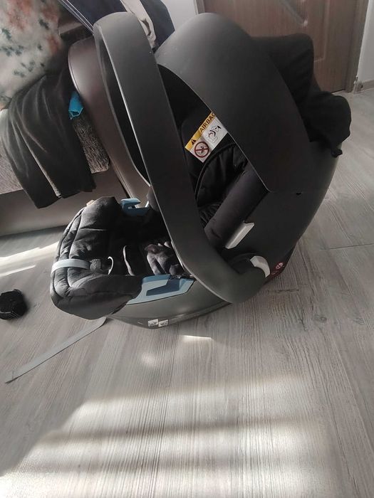 Scoica Cybex aton mamas&papas limited edition plus baza Isofix