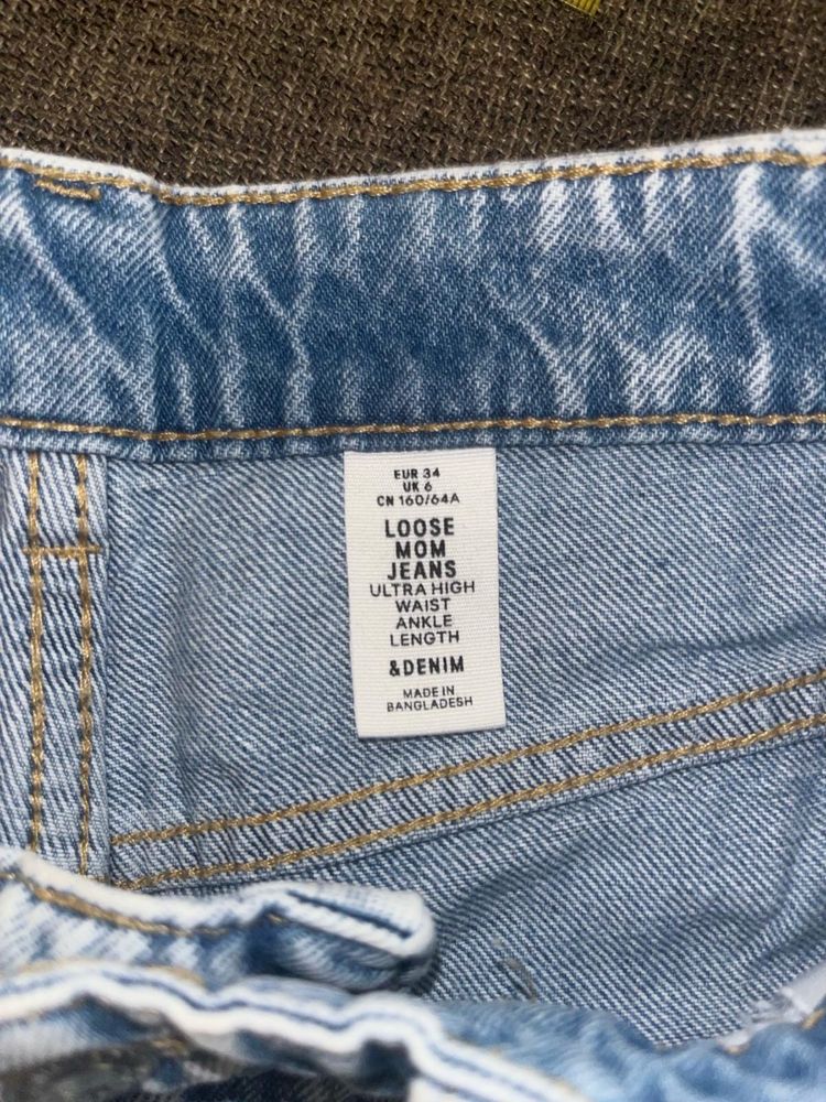 Blugi femei Loose Mom Jeans