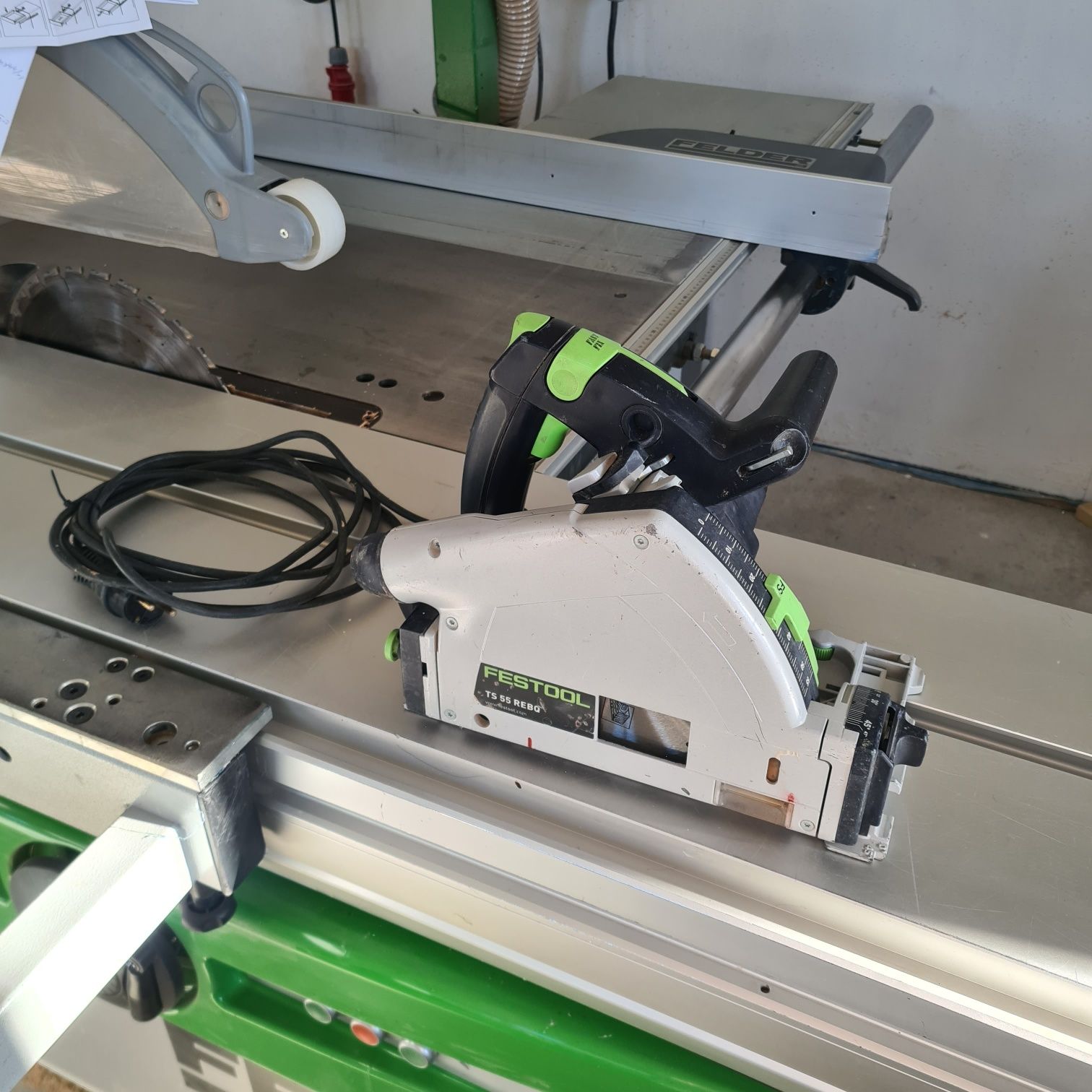 Festool ts 55, circular cu sina