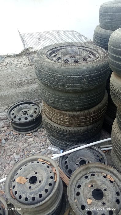 15 diska balon 4 ta diska chotki holada 3 ta baloni bor 195x60 3 xil