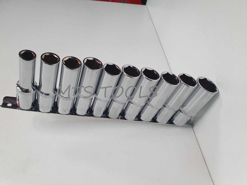 Set tubulare lungi 1/2 ” 10 piese chrome vanadium