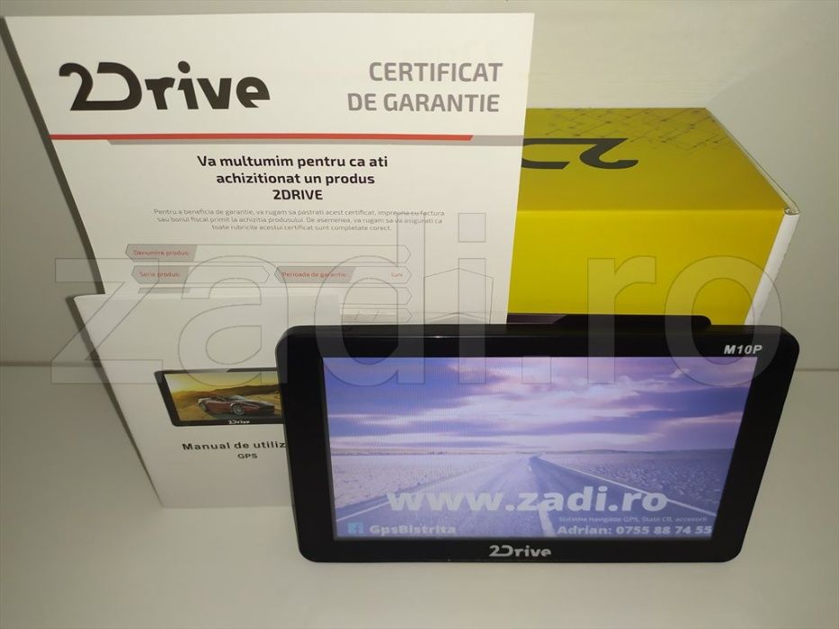 Sistem navigatie Profesional - 2Drive produs de Serioux-ecran 7"