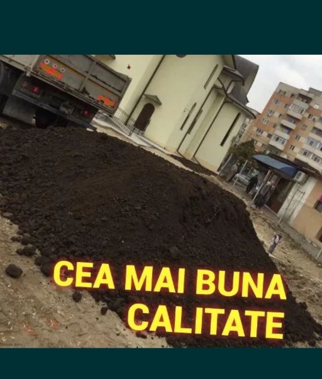 Pamant negru de flori gazon gradina foarte bun