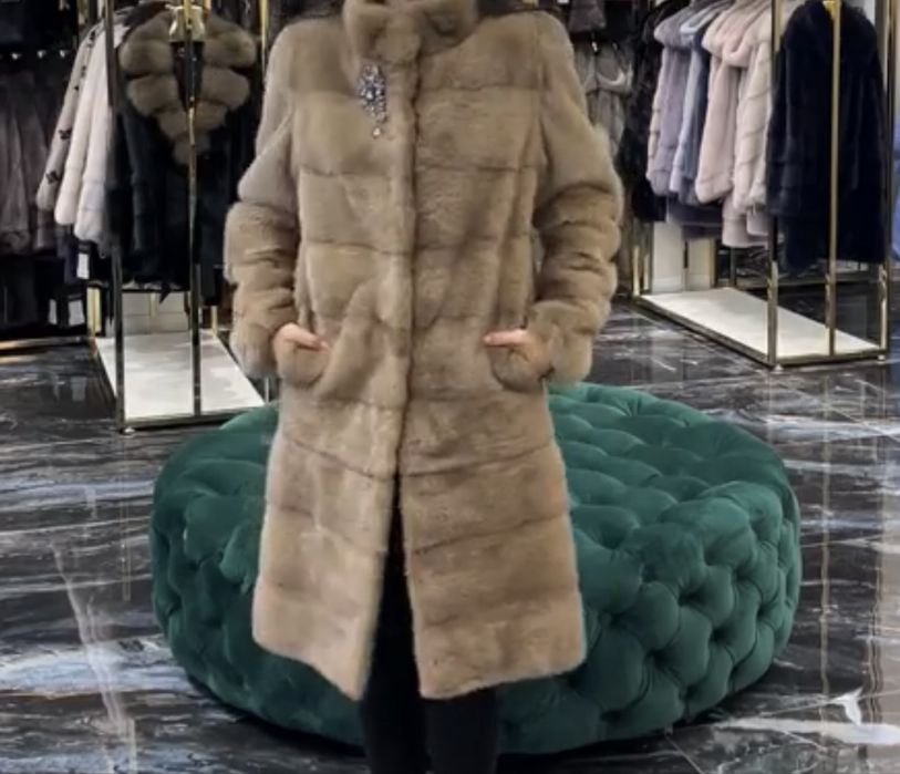 норковая шуба-трансформер