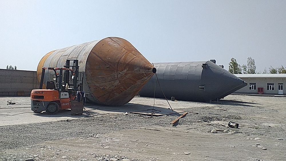 Sement .gips. un. Kimyoviy bunker silus yasemz 50tonadan 500ton