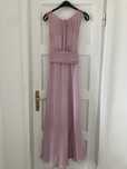 Rochie de ocazie, S-M, tip corset, roz