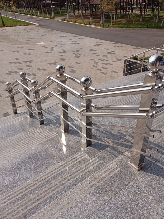 Нержавейка перила усталари хизматингизда