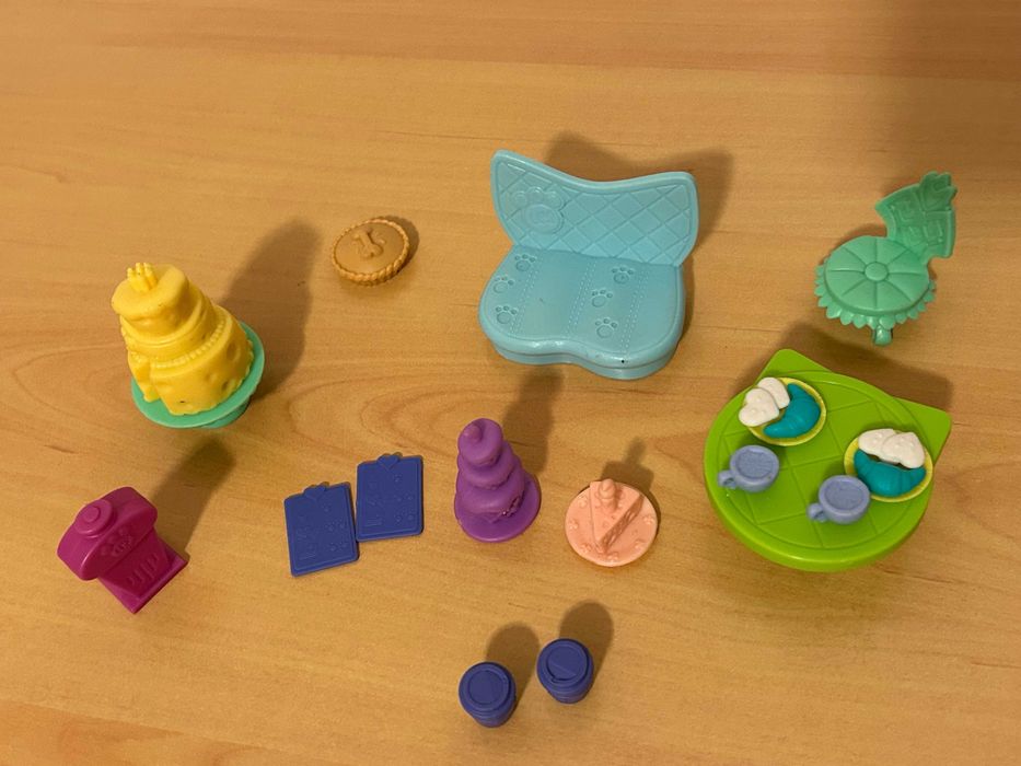 Set cafenea Littlest Pet Shop  + 2 bucati LPS originali