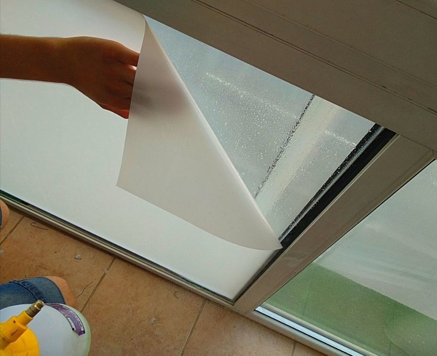 Тонирование окон стекол витражей