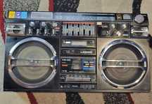 LASONIC TRC 93 Radio Casetofon Dublu Jumbo BOOMBOX Functional [Ceas]